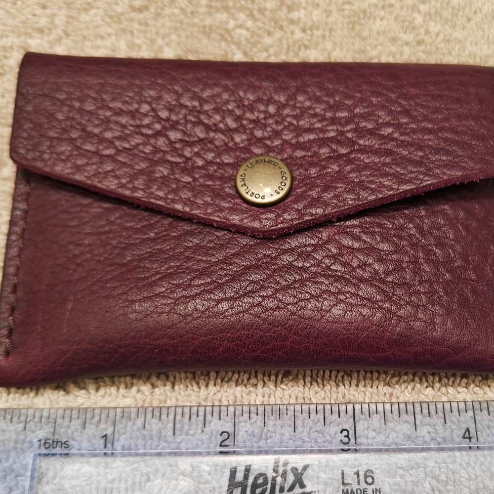 Portland Leather Mini Envelope Wallet